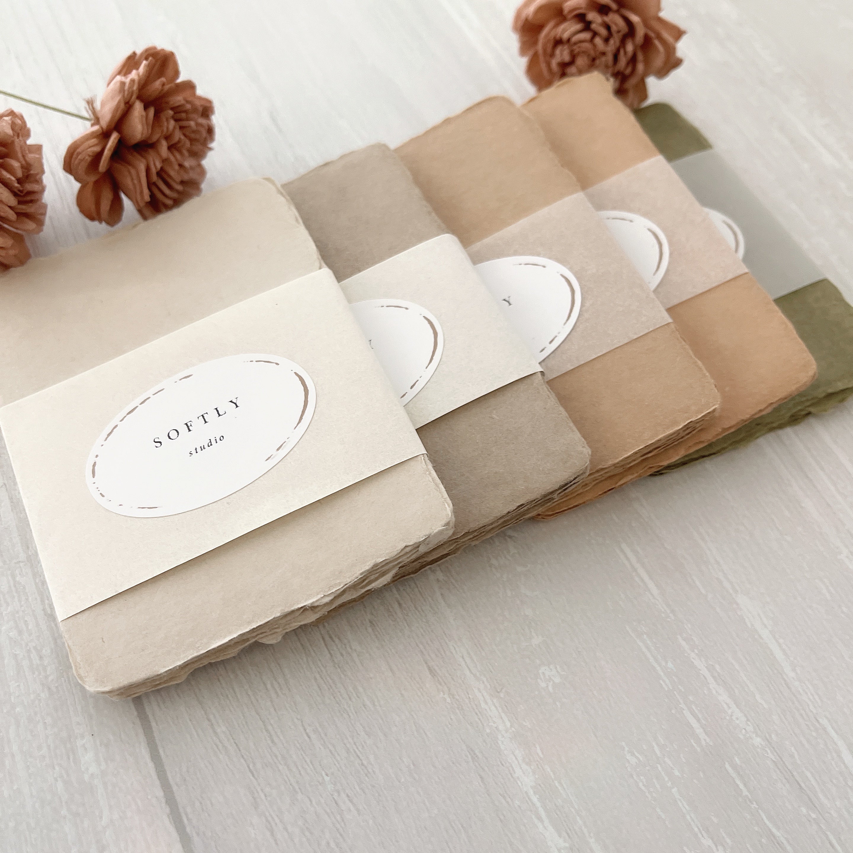 The Soft Bundle  Handmade Paper – Softly Studio