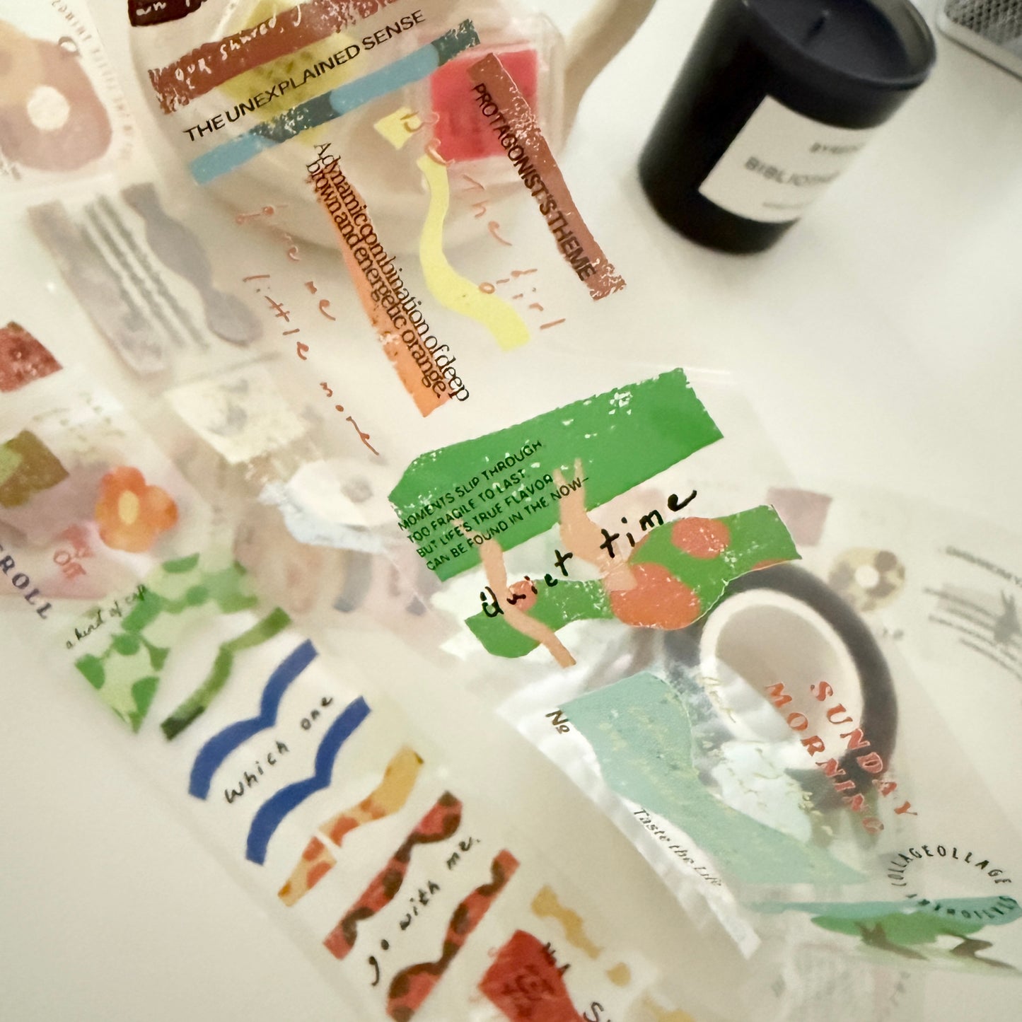 A kind of A kind of café NEW Sunday Morning Stroll PET Tape | Revisit ver.