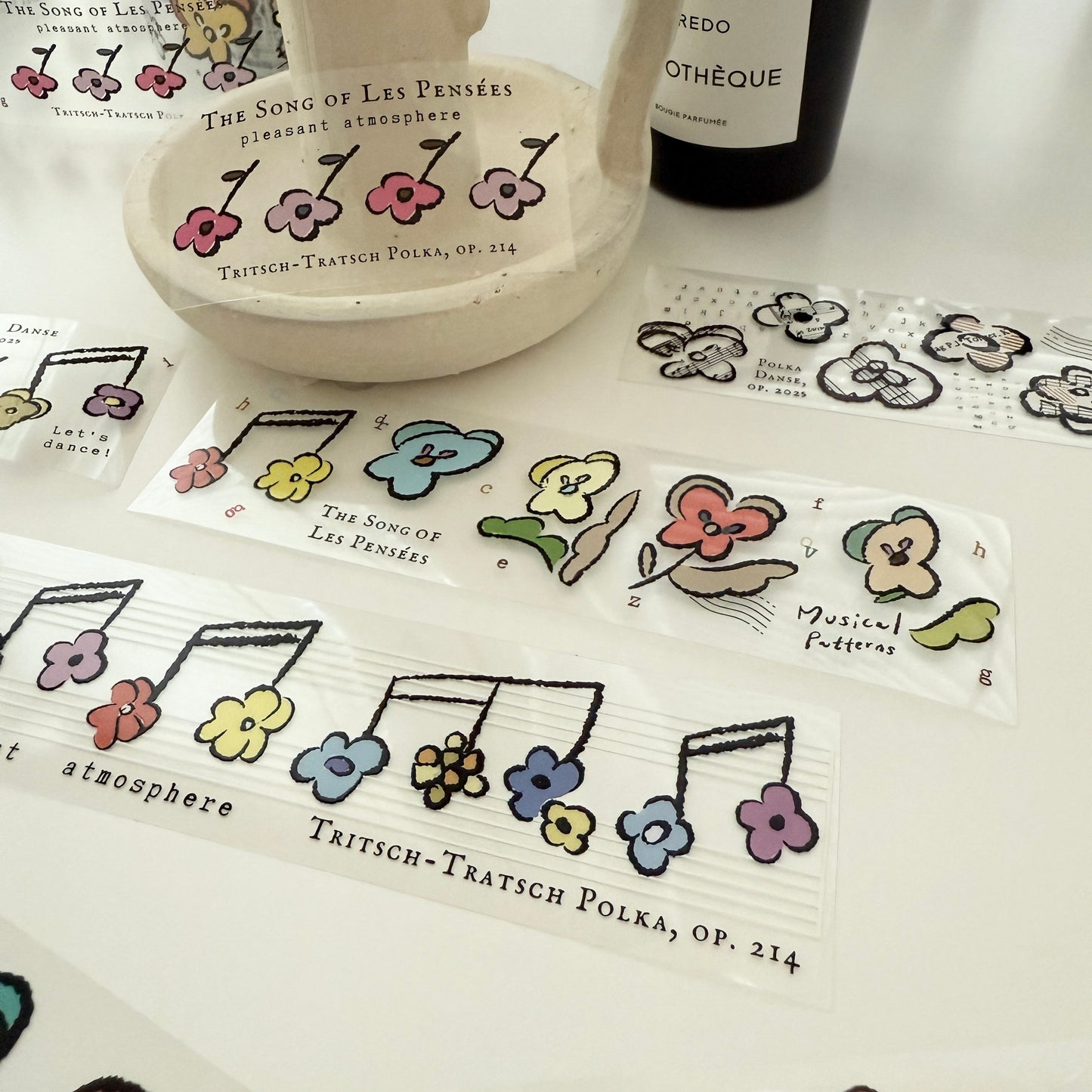 A kind of café The Song of Les Pensées PET Tape