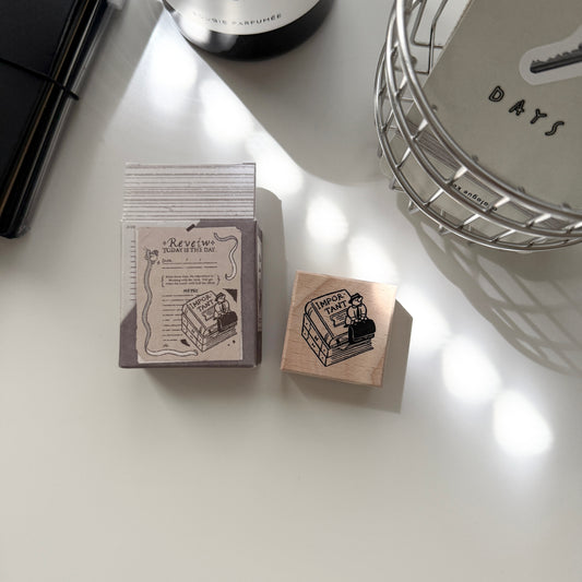 Yamadoro Mr. Bird Office Collection Rubber Stamps / 3 Designs