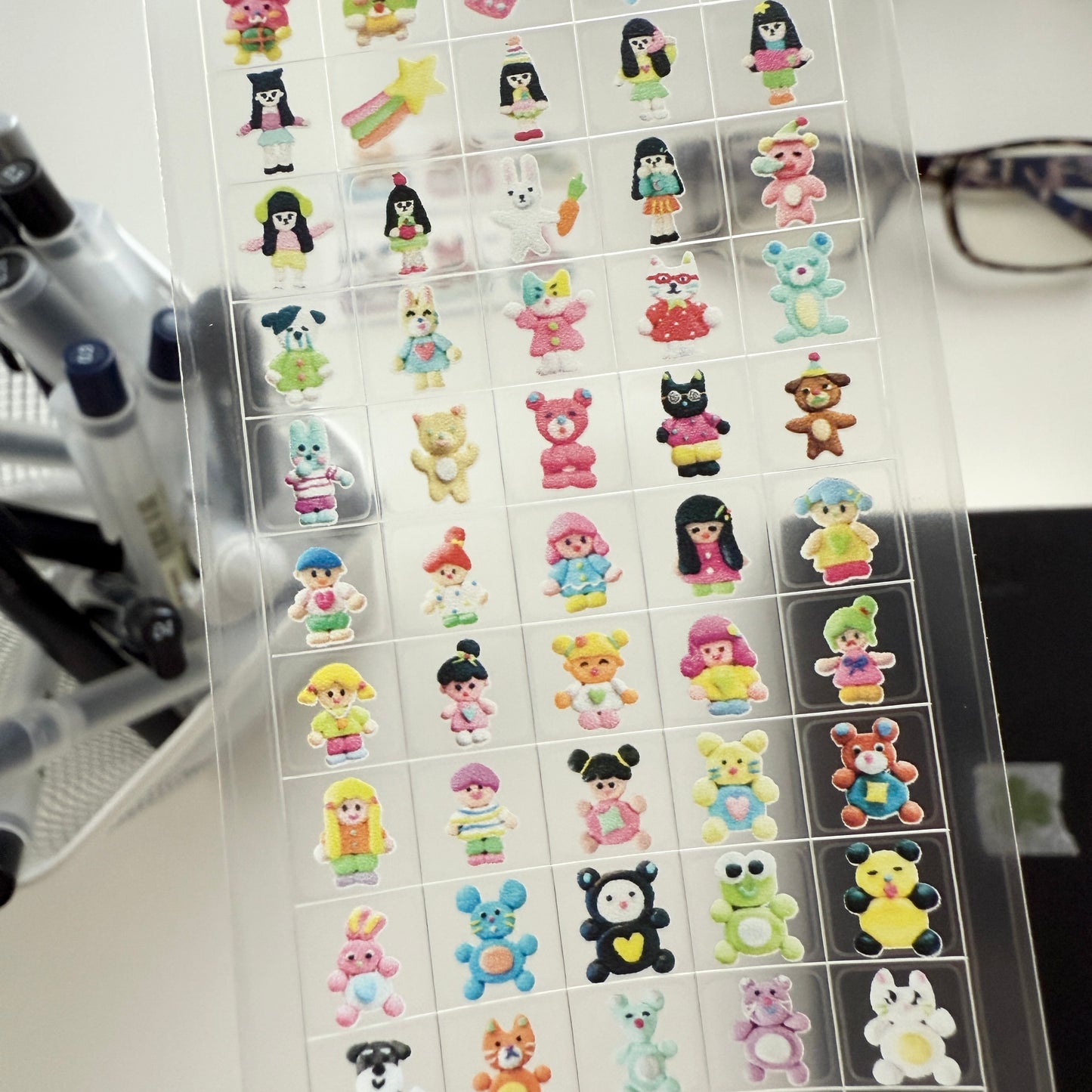 Sosom room Nemonemo Clear PET Sticker Sheet / May