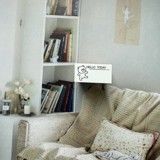Tomoshop Rubber Stamp Design / Hello Today Kuma-chan