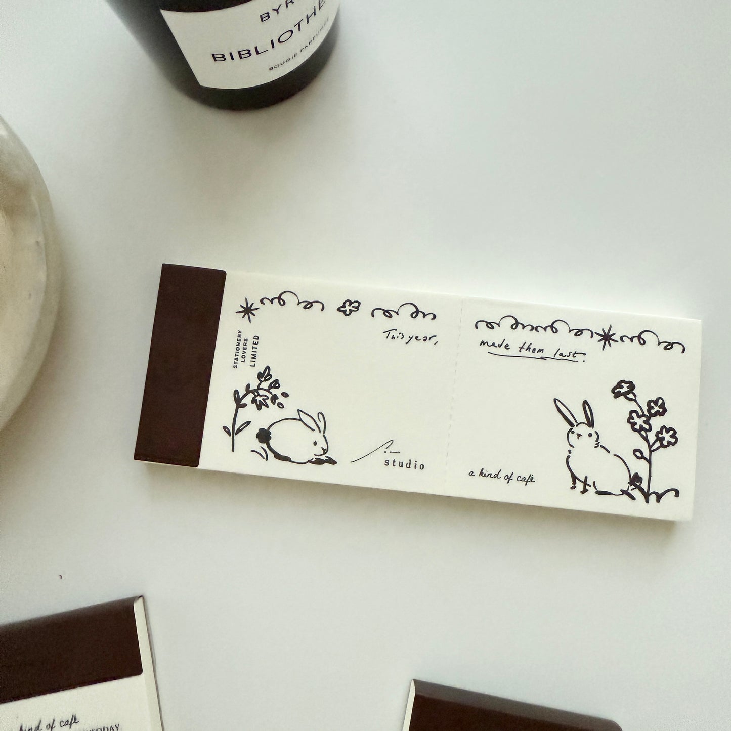 A kind of cafe Notepad Collection / No. 1-3
