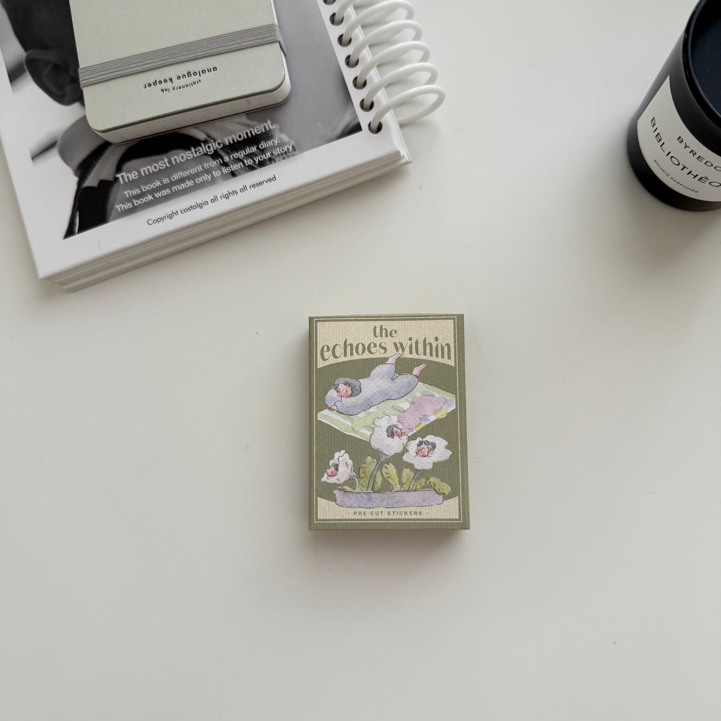 Dodolulu The Echoes Within Die-cut Matchbox Stickers
