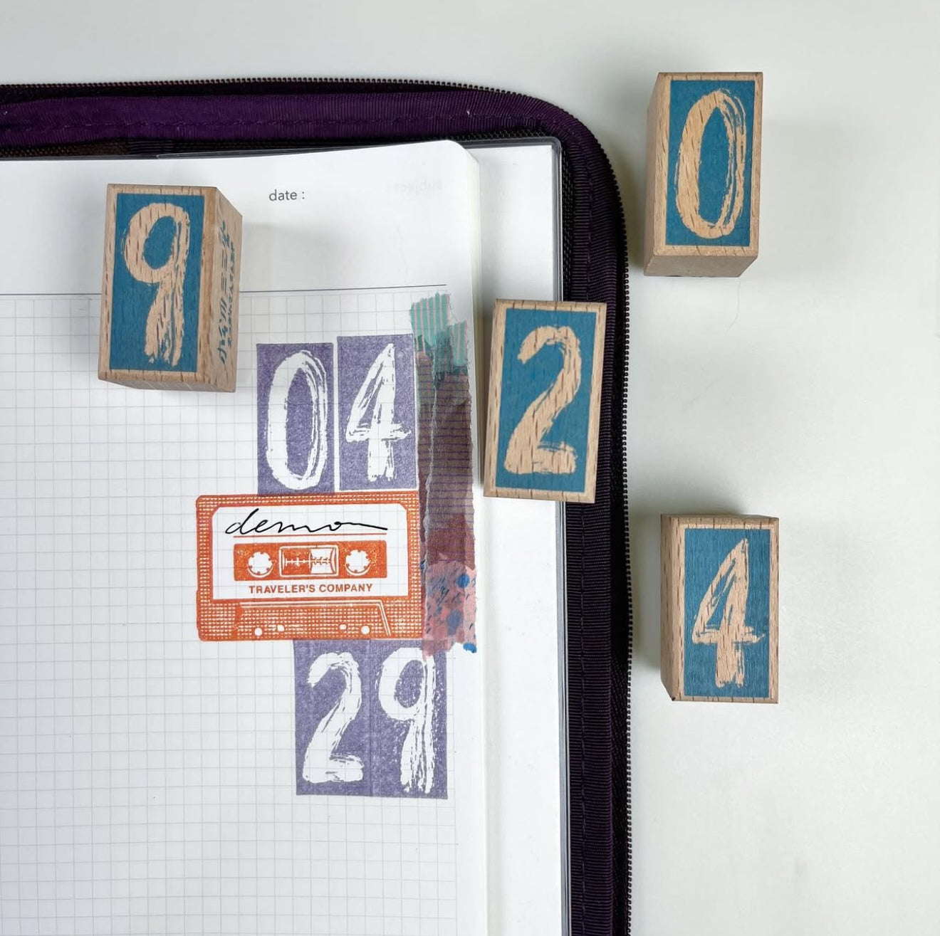 Number Stamp Set | C