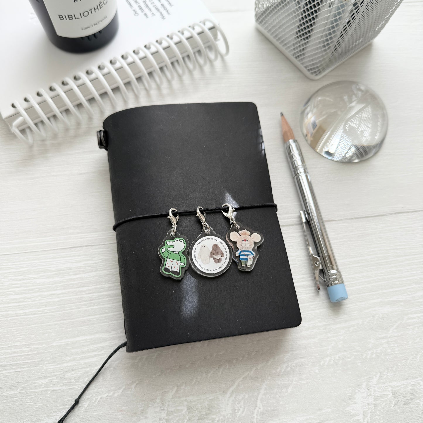 Mini Acrylic Charm / 3 Designs