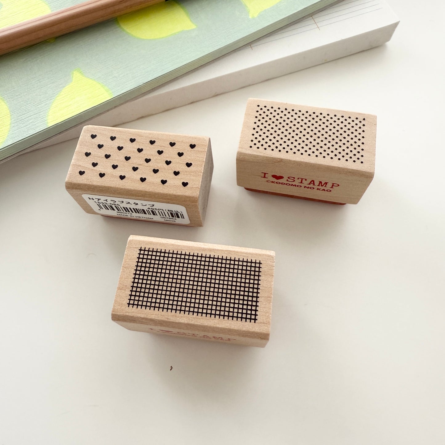 Kodomo No Kao I Love Stamp Series / 3 Patterns