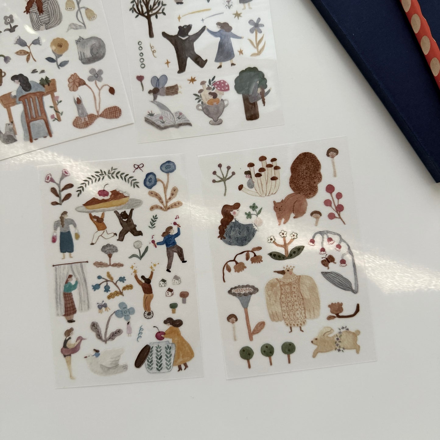 Ivy Snow New Transfer Sticker All 4 Sets