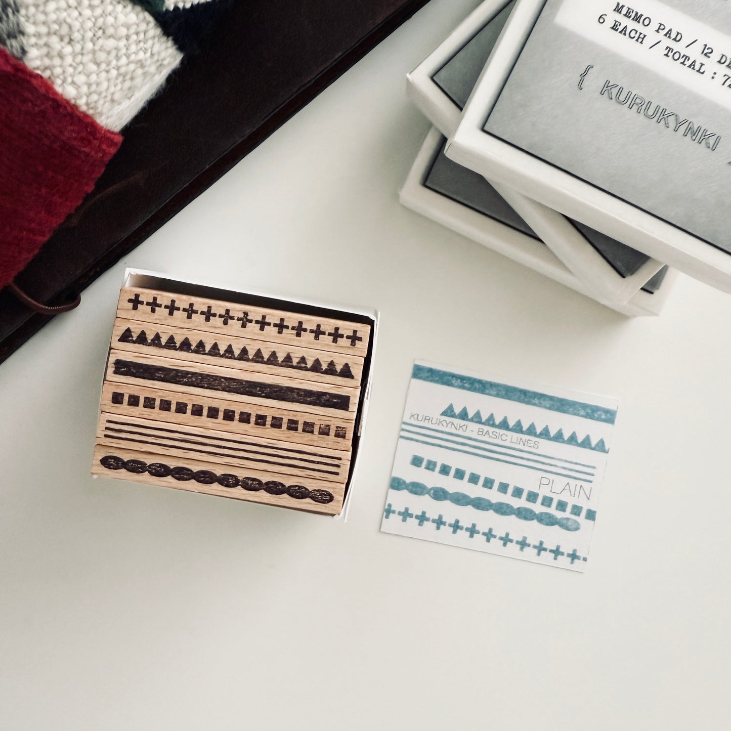 Kurukynki 2025 Summer Pattern Stamp Sets / 2 Options