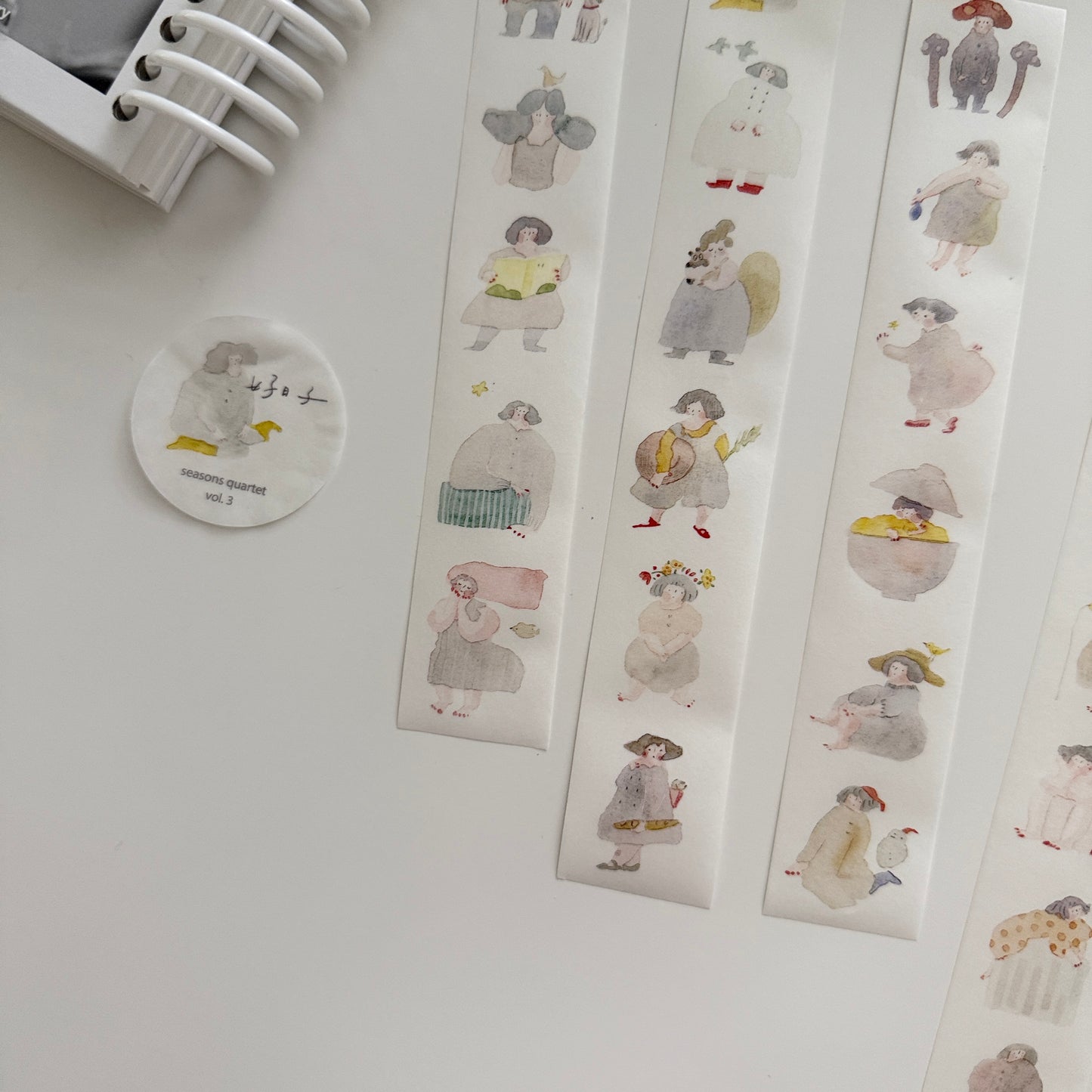 Dodolulu Seasons Quartet (Vol.1 to Vol. 4) | Washi Paper