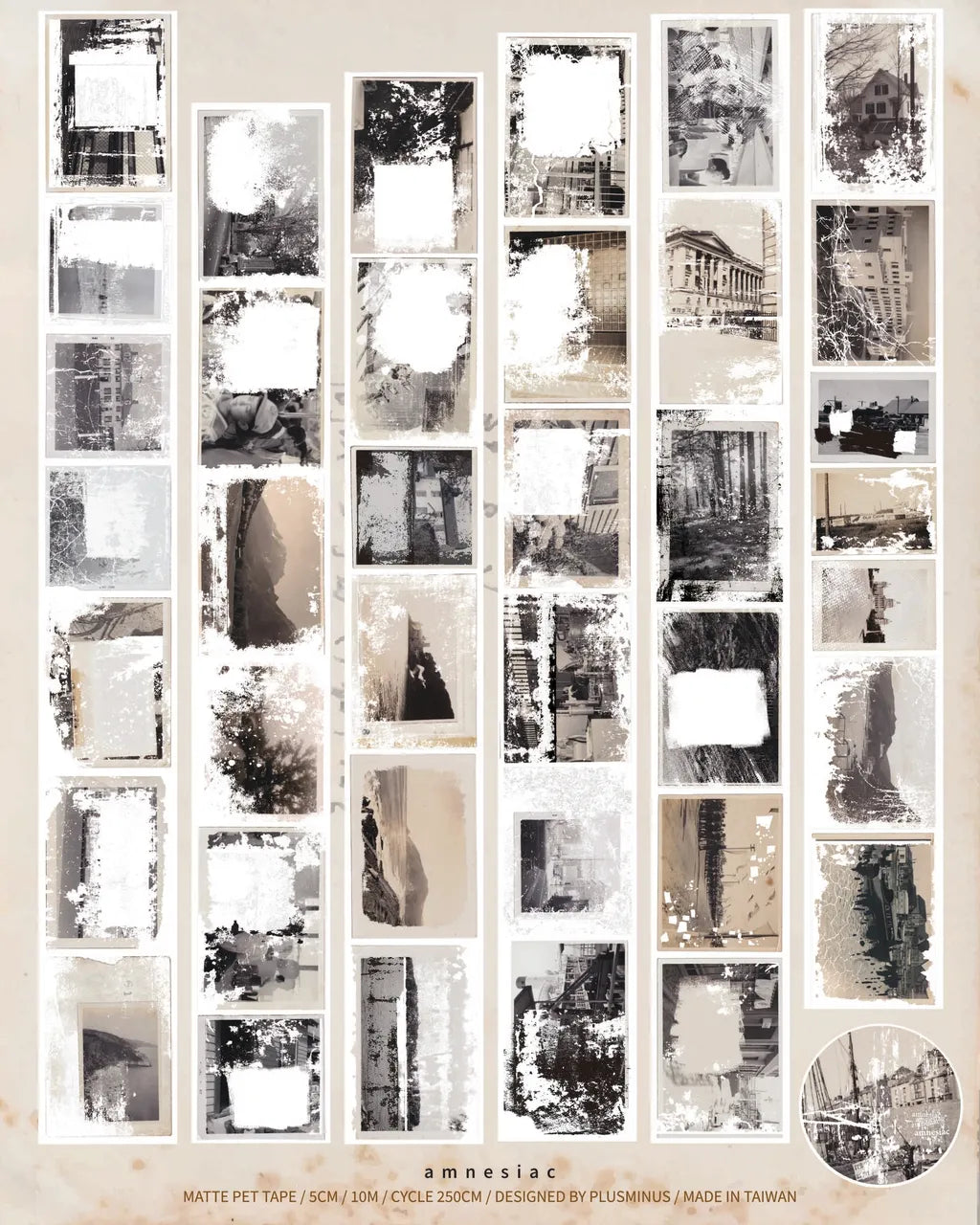 Plus.Minus AMNESAIC PET Tape