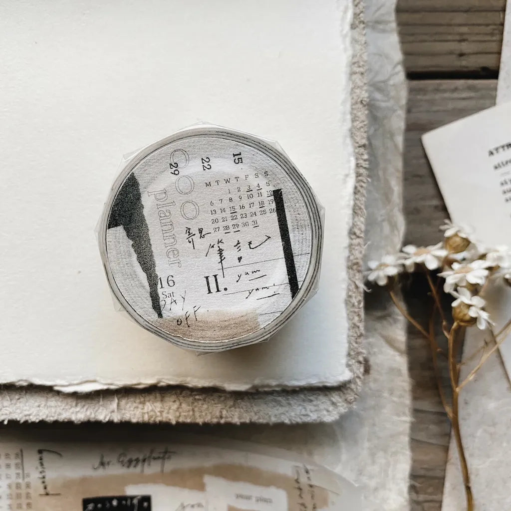 Mr. Eggplants Think Note II. Washi Tape