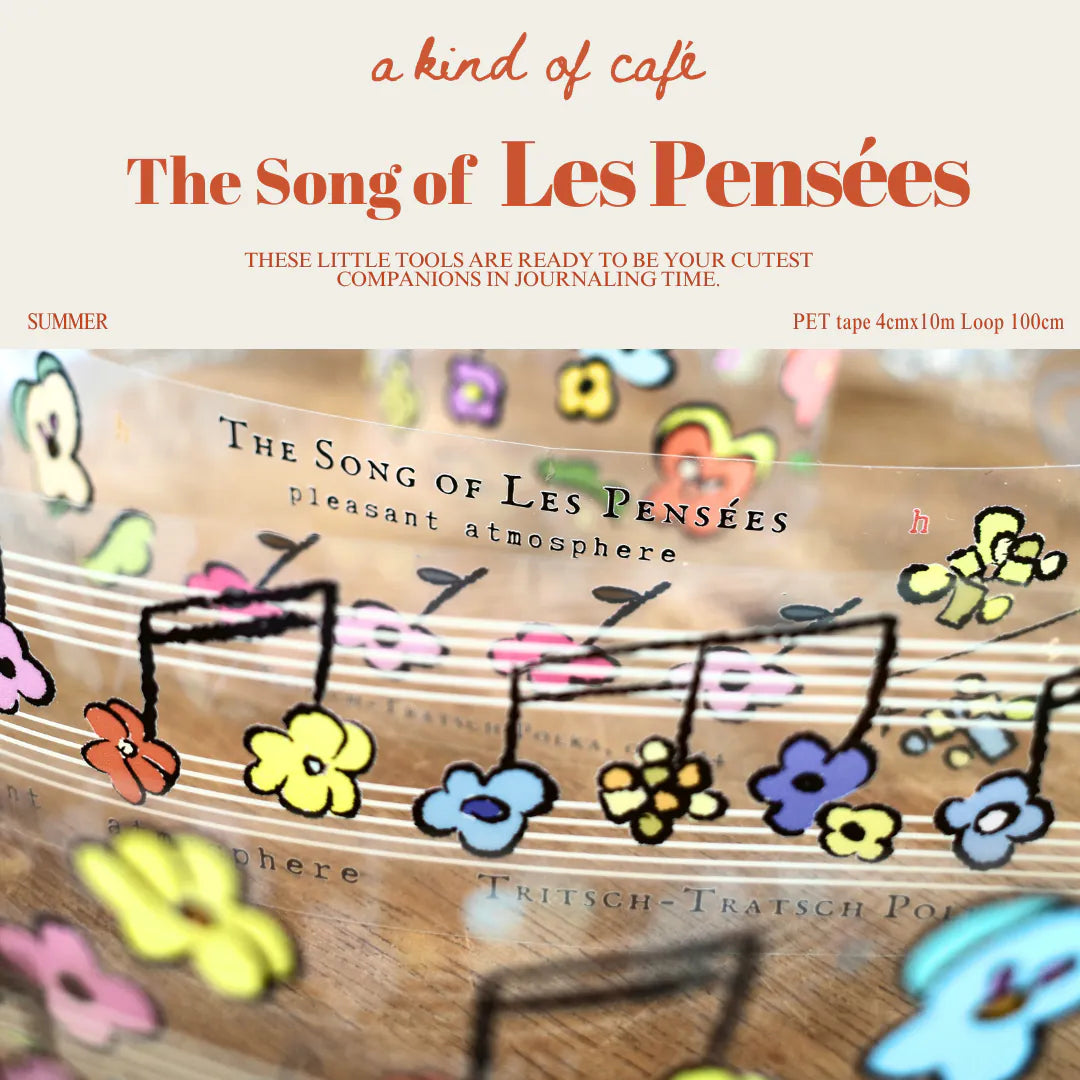 A kind of café The Song of Les Pensées PET Tape