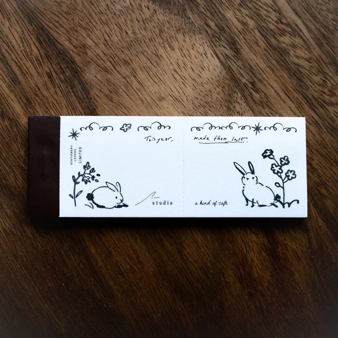 A kind of cafe Notepad Collection / No. 1-3