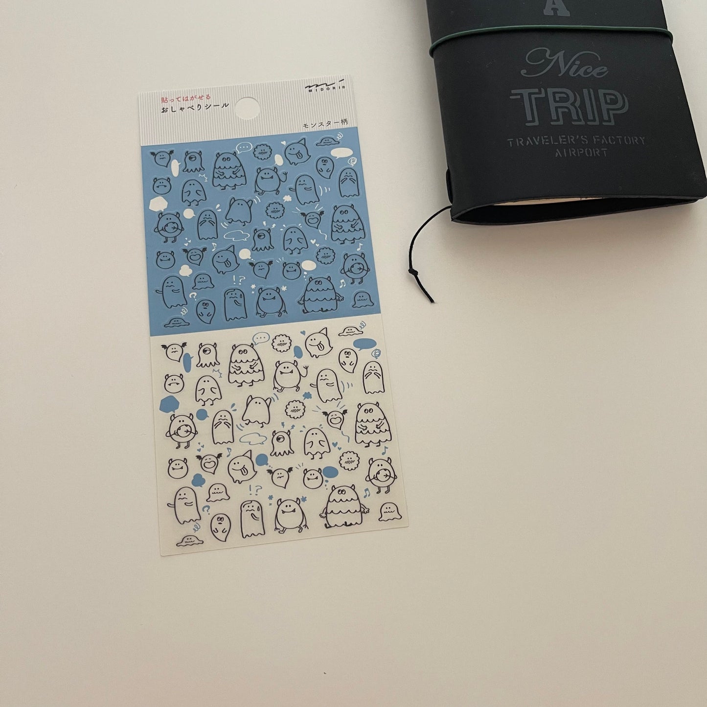 Midori Removable Planner Sticker | Monster