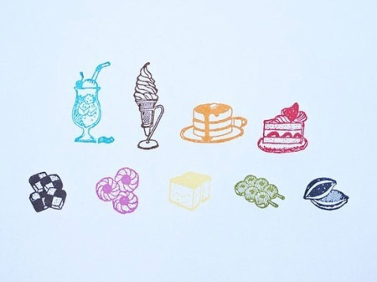 36 Sublo Rubber Stamps | 2 Designs