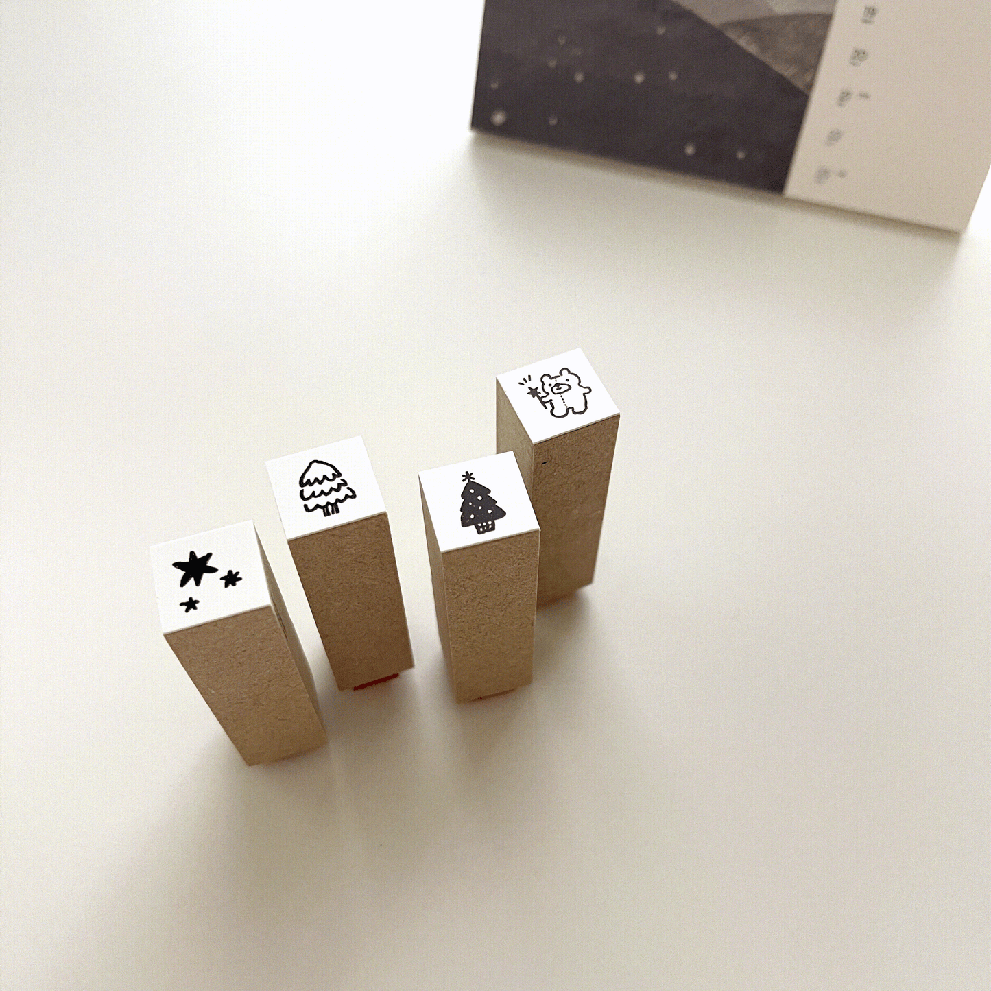 Hankodori Mini Christmas Stamps 2025