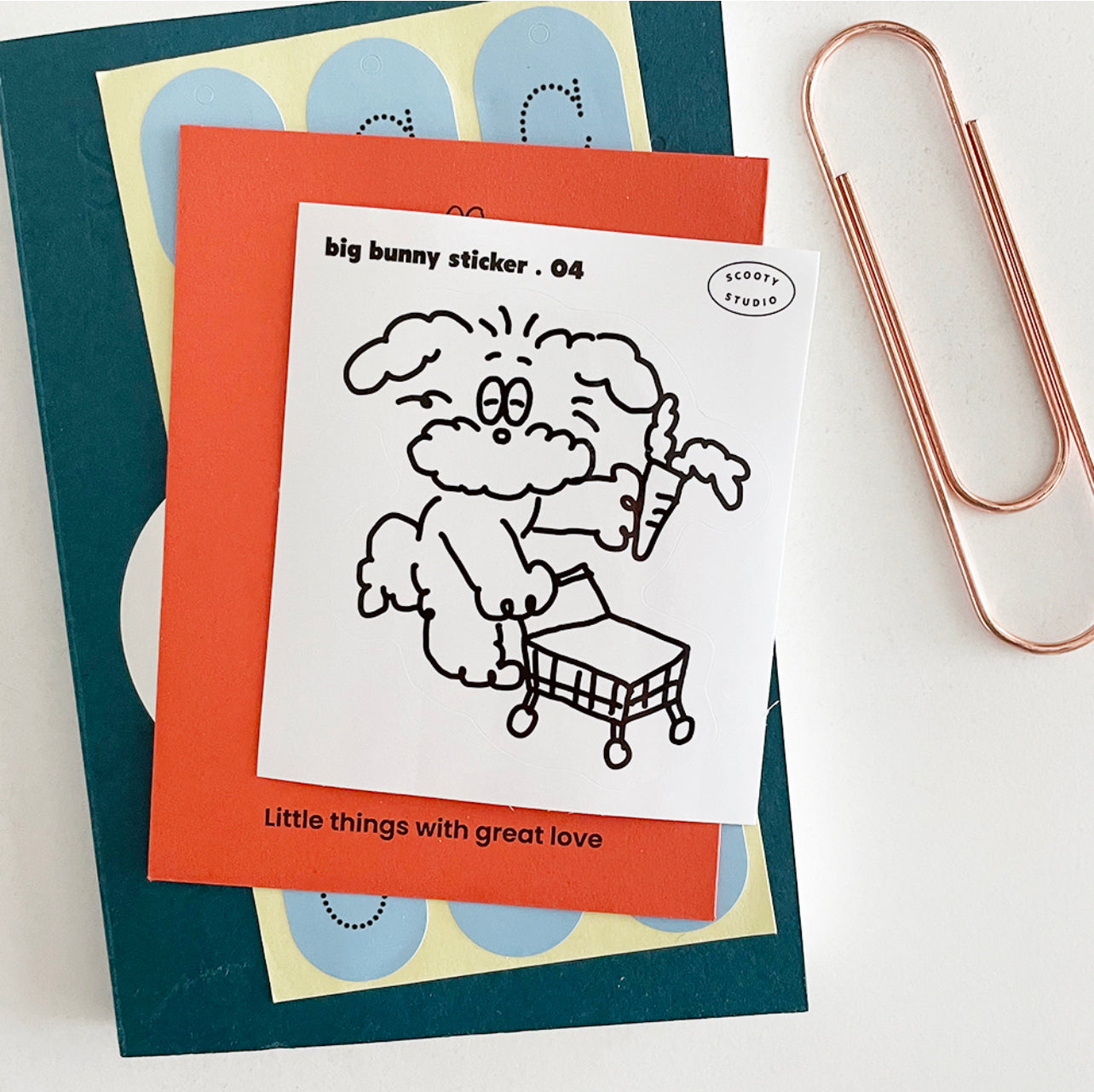 Scooty Studio Big Bunny Sticker | 04