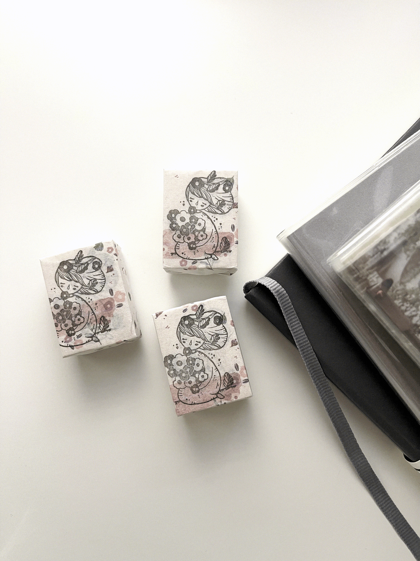 Black Milk Project Moment II Rubber Stamp | Flower