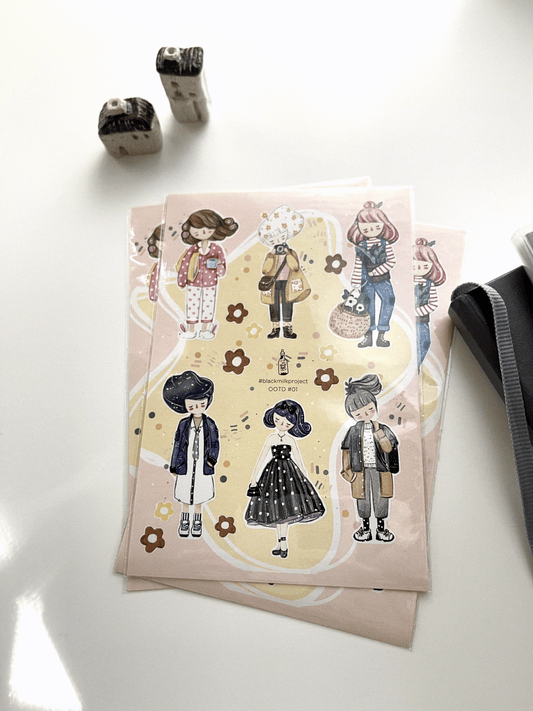Black Milk Project OOTD Sticker