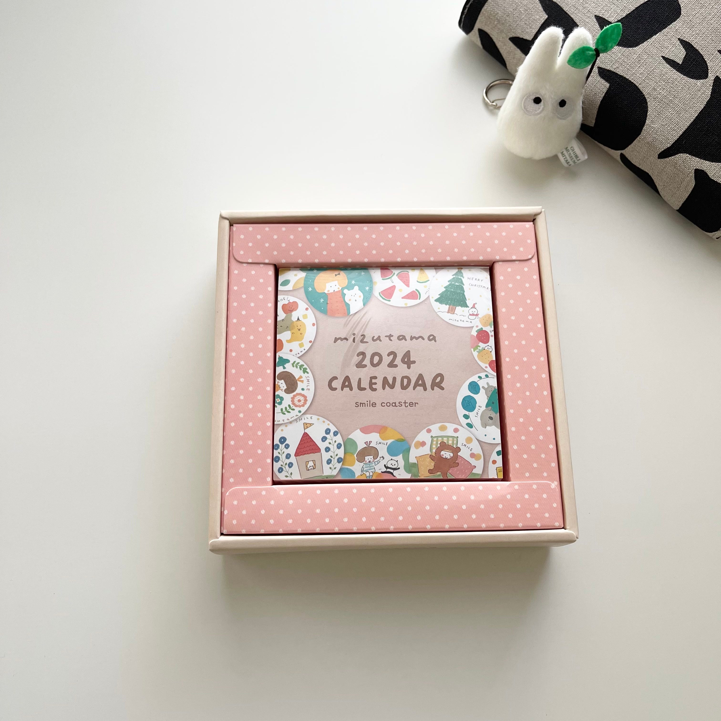 Mizutama 2024 Desktop Daily Calendar Journal Station