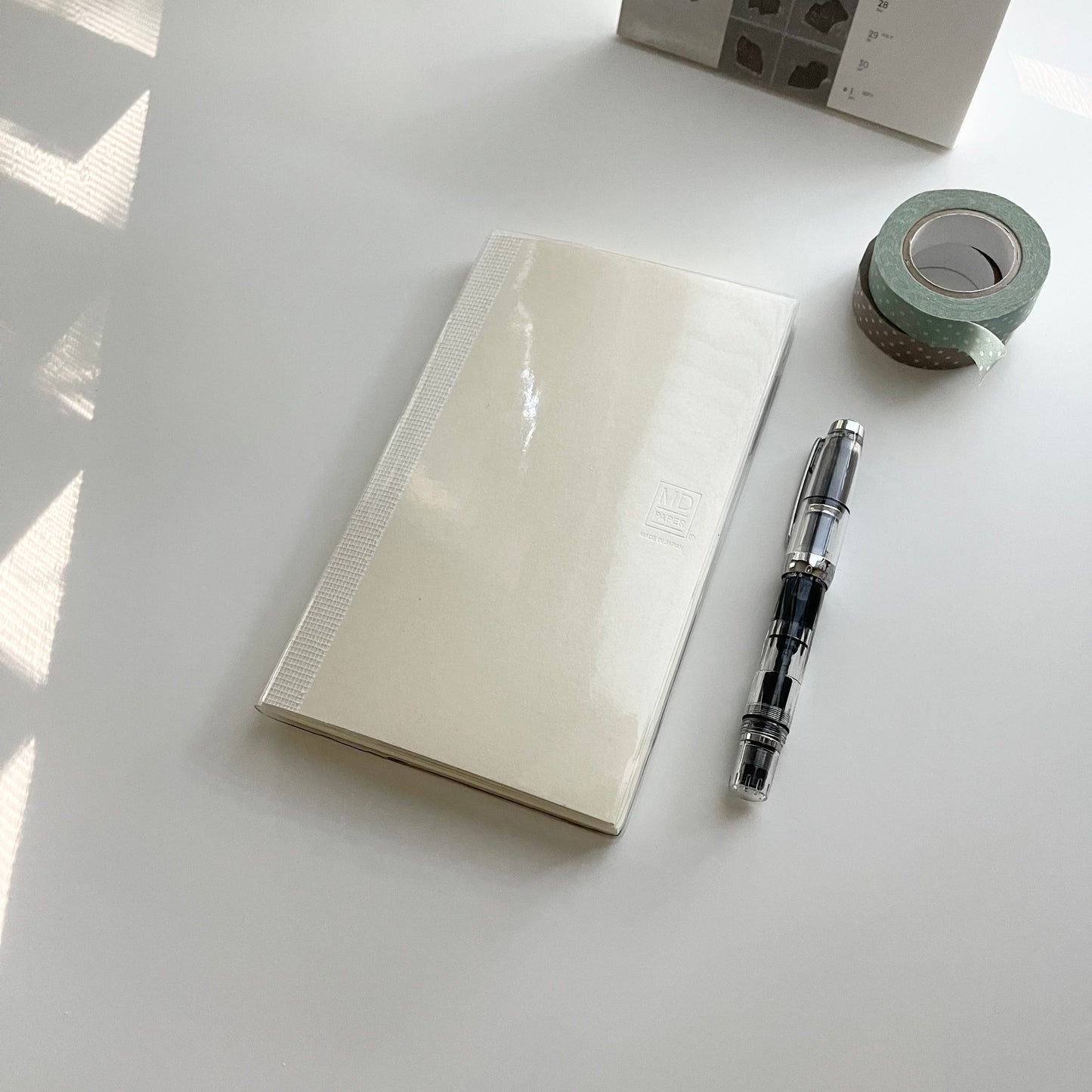 MIDORI Clear PVC Notebook Cover // 3 Sizes