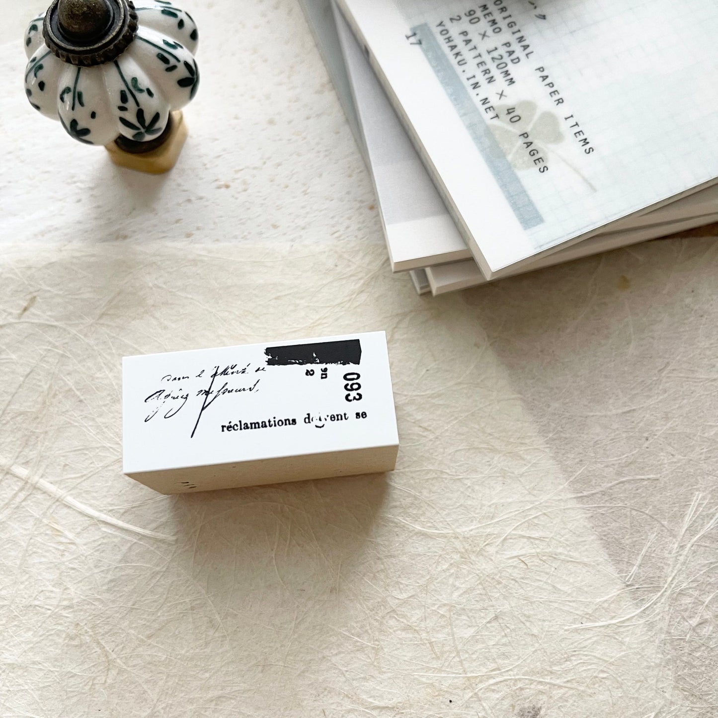 Yohaku Rubber Stamp Group A / 8 Designs