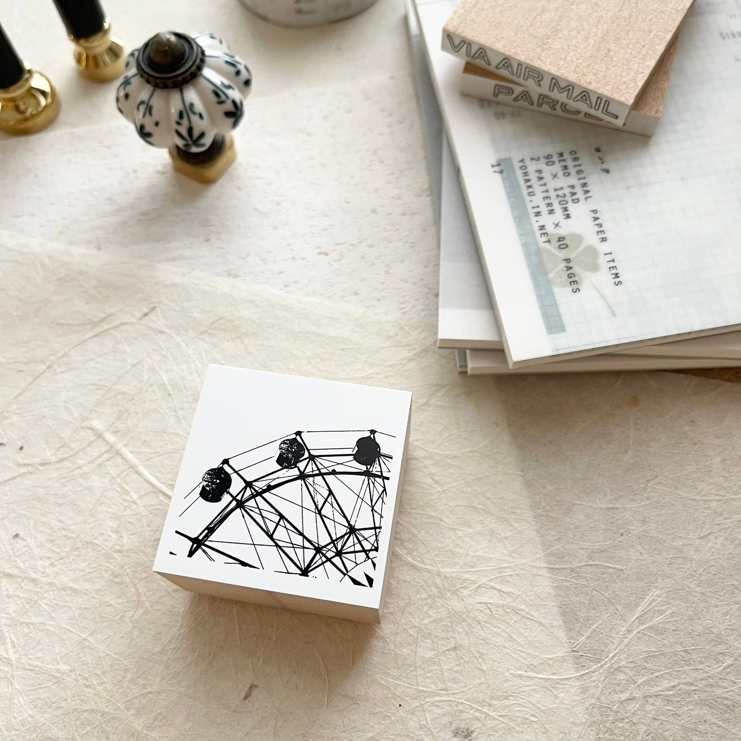 Yohaku Rubber Stamp Group B / 4 Designs