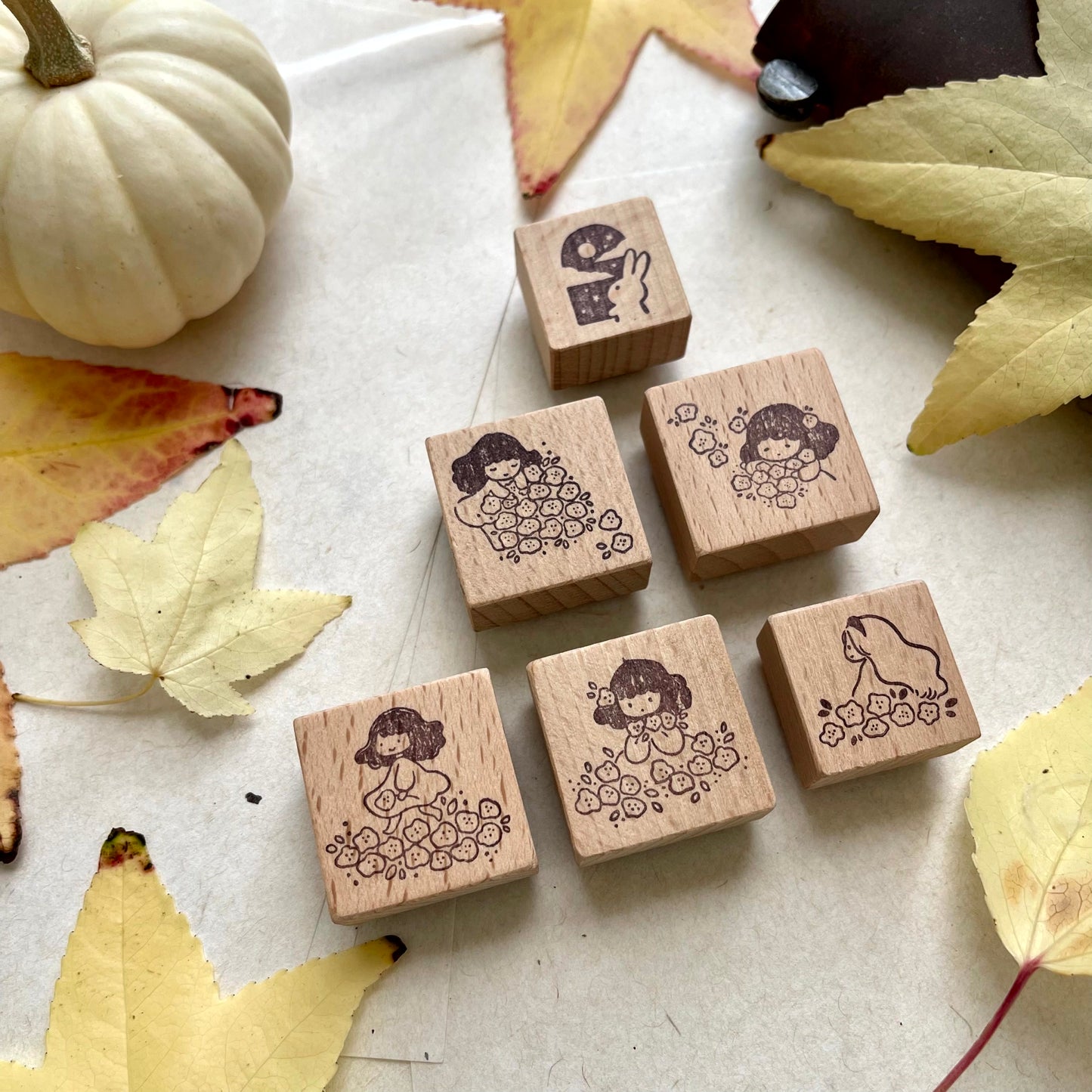 Msbulat A Blooming Life Rubber Stamps // 5 Designs