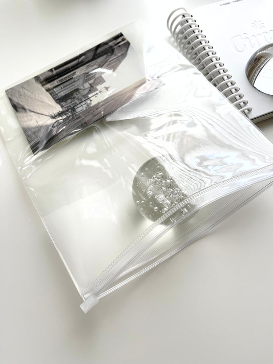 Analogue Keeper Storage PVC Cover (Long) // For Monthly Book & Space Diary