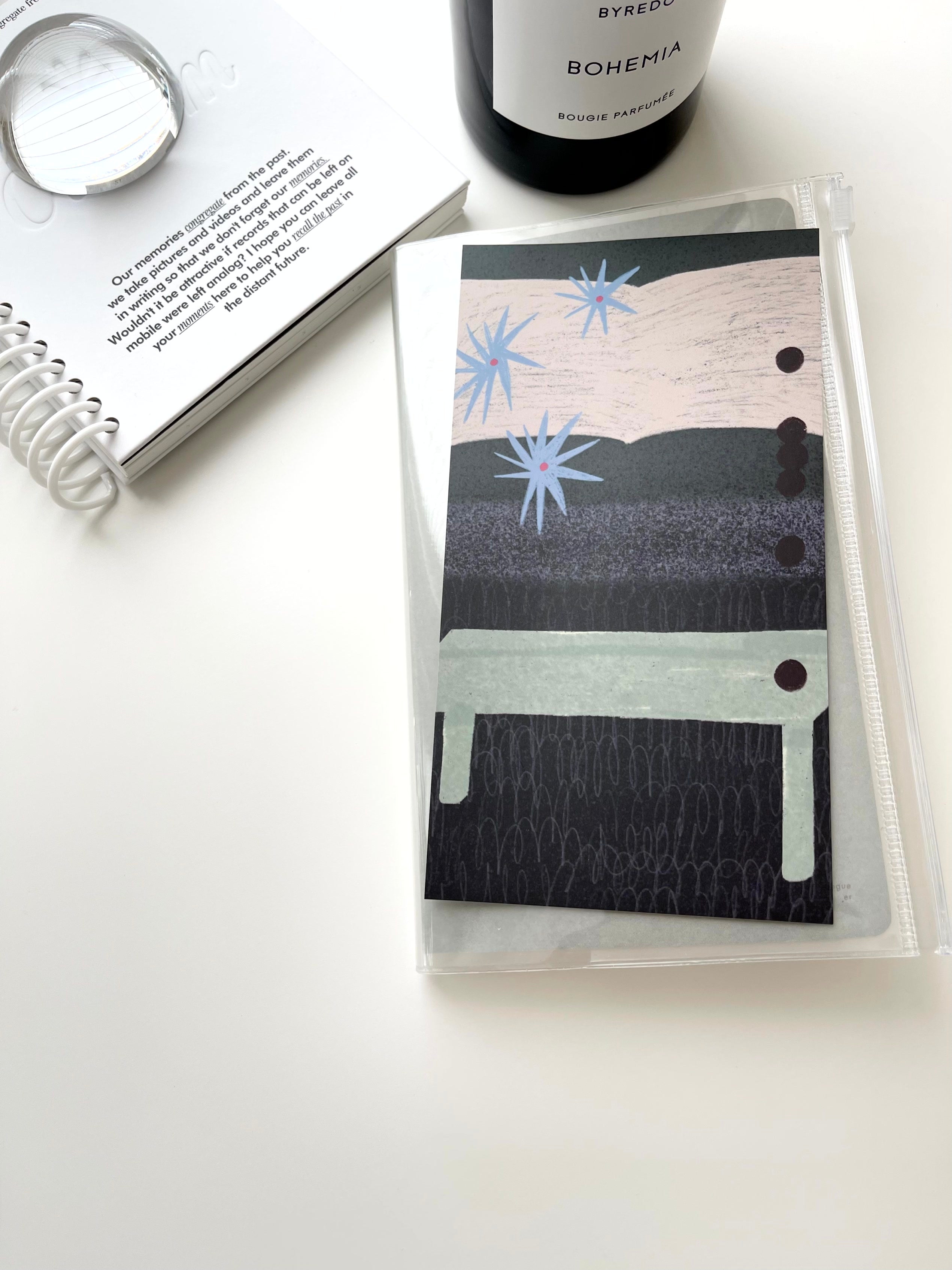 Analogue Keeper Storage PVC Cover (Long) // For Monthly Book