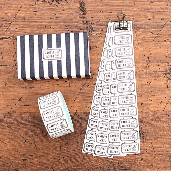 36 Sublo Label Sticker Roll / 4 Designs