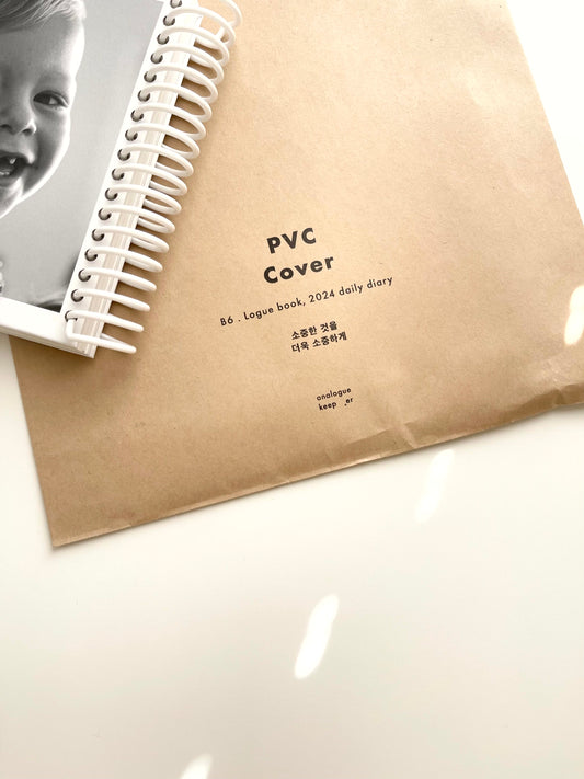 Analogue Keeper B6 Storage PVC Cover // For 2026 Daily Diary & B6 logbook