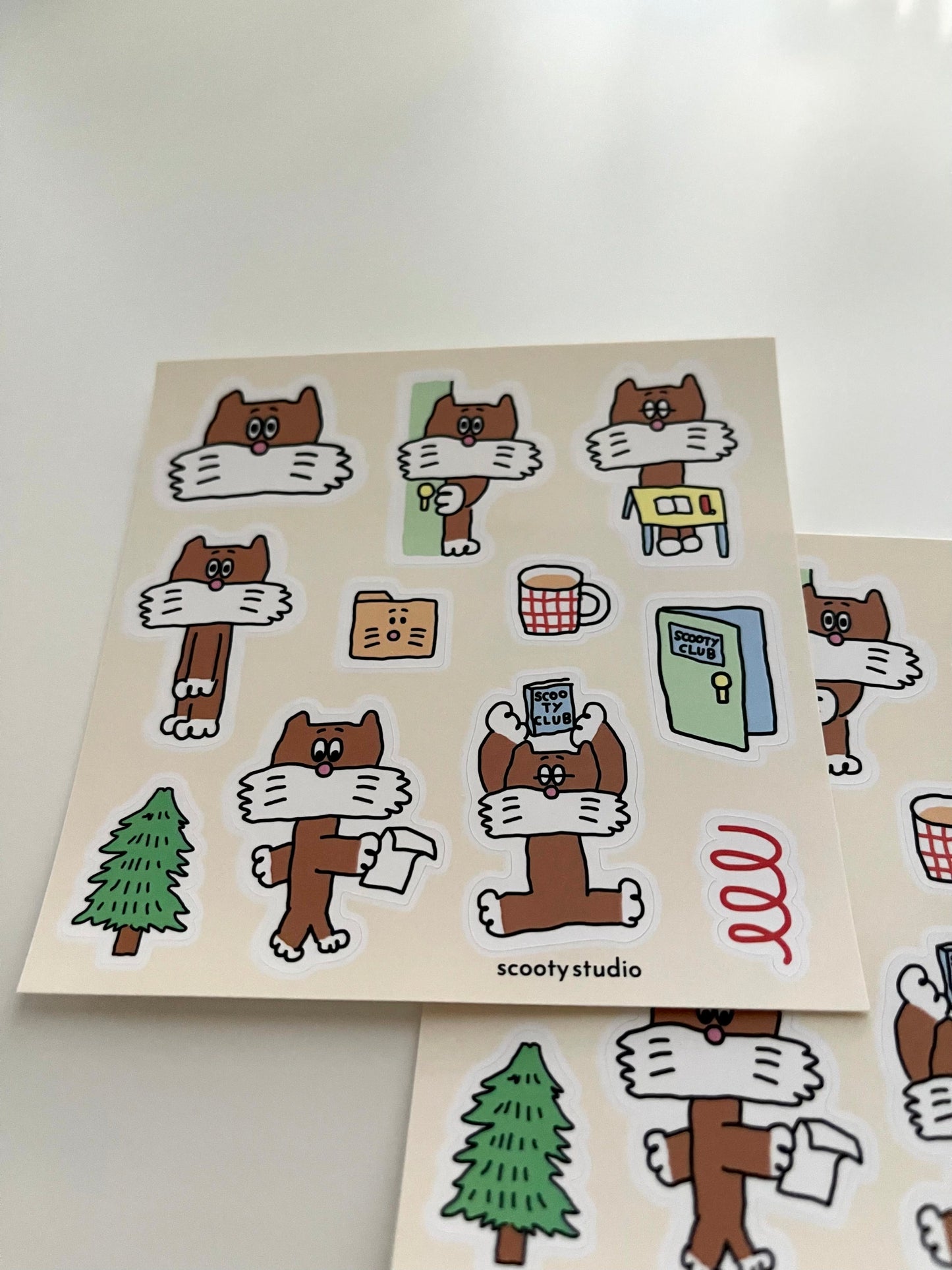 Scooty Studio Ralph Sticker / Join The Book Club