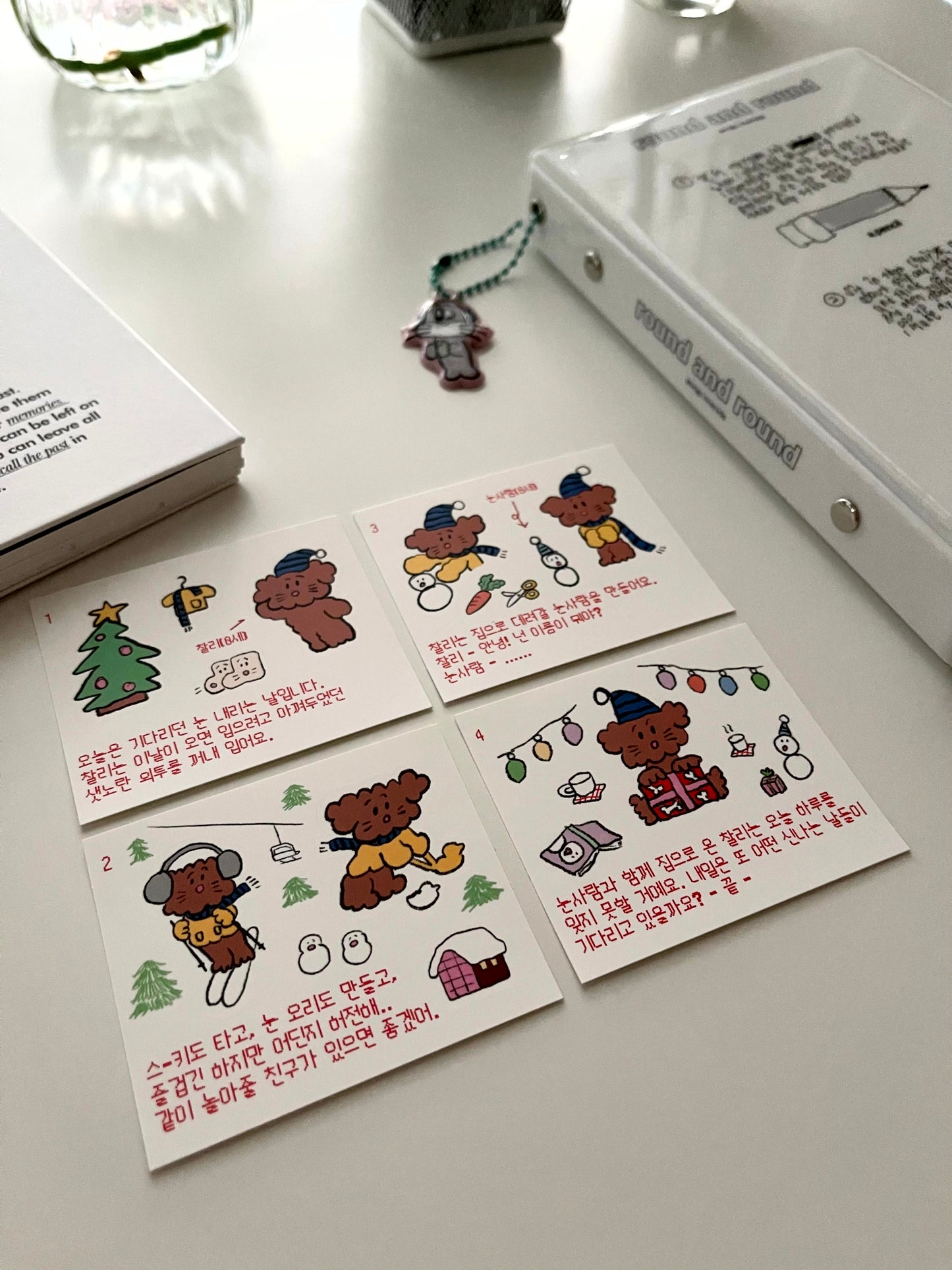 Scooty Studio Story Sticker / Little Charlie & Snow Man