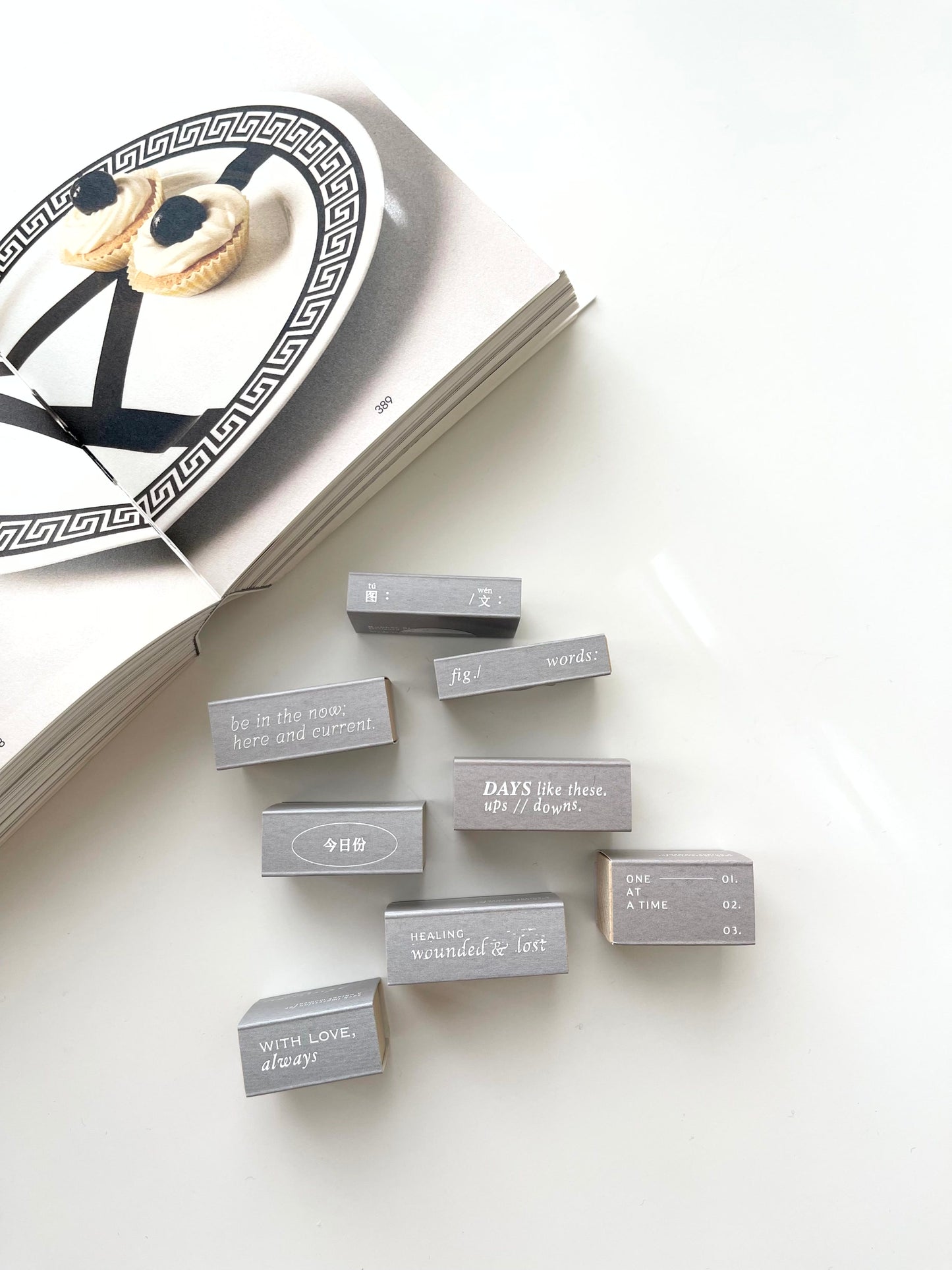 PC x Phavourite co. Many Words Rubber Stamp Collection