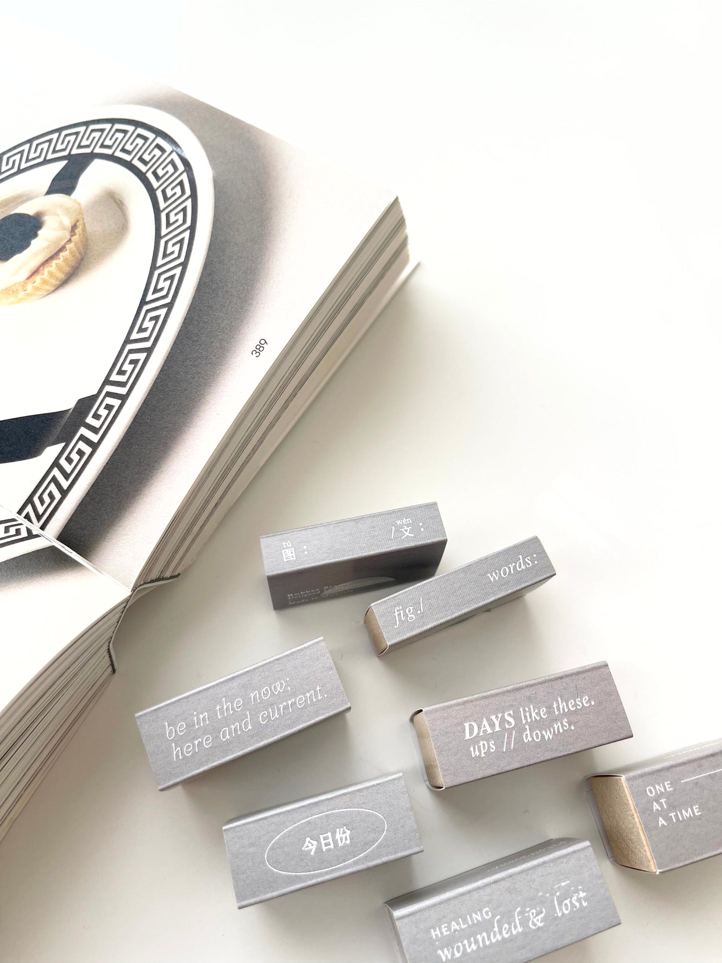 PC x Phavourite co. Many Words Rubber Stamp Collection
