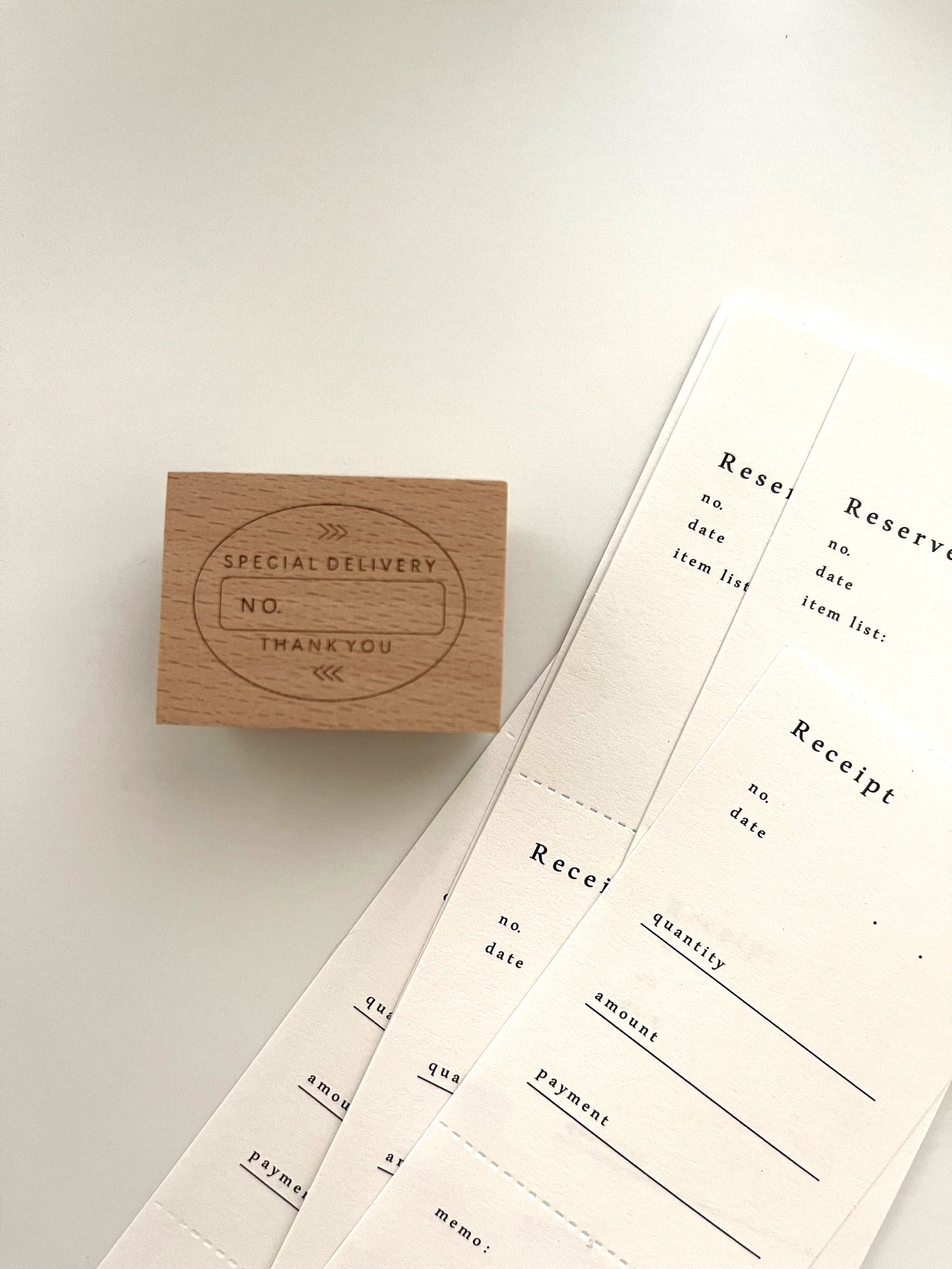 Penny Fei Vintage Tags & Postmarks Rubber Stamps / 7 Designs
