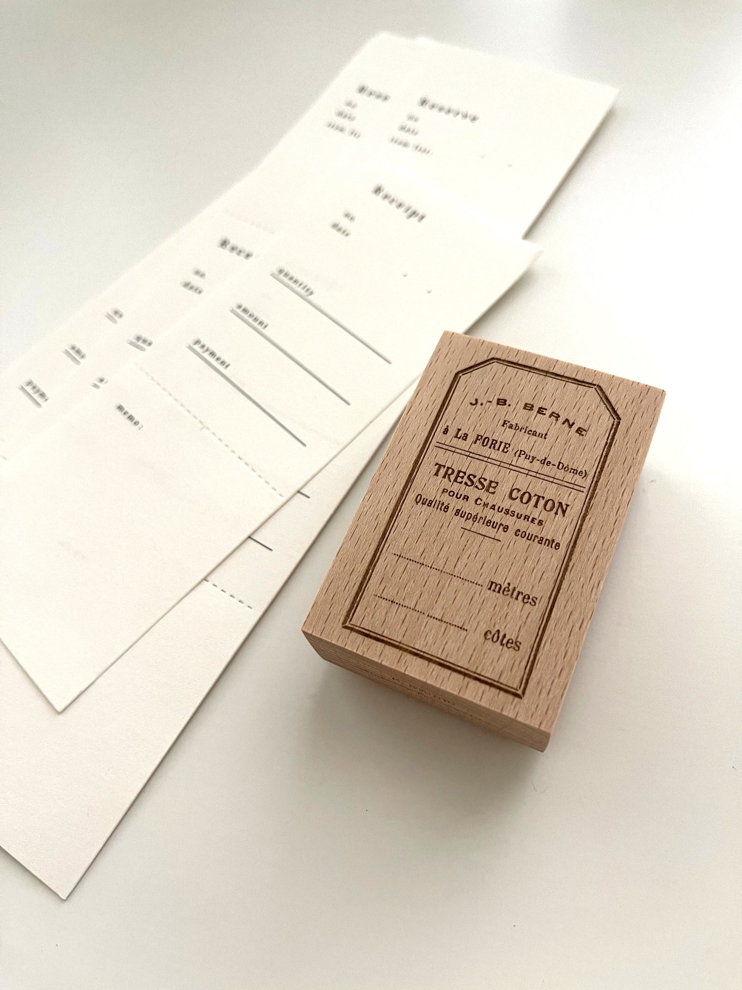 Penny Fei Vintage Tags & Postmarks Rubber Stamps / 7 Designs