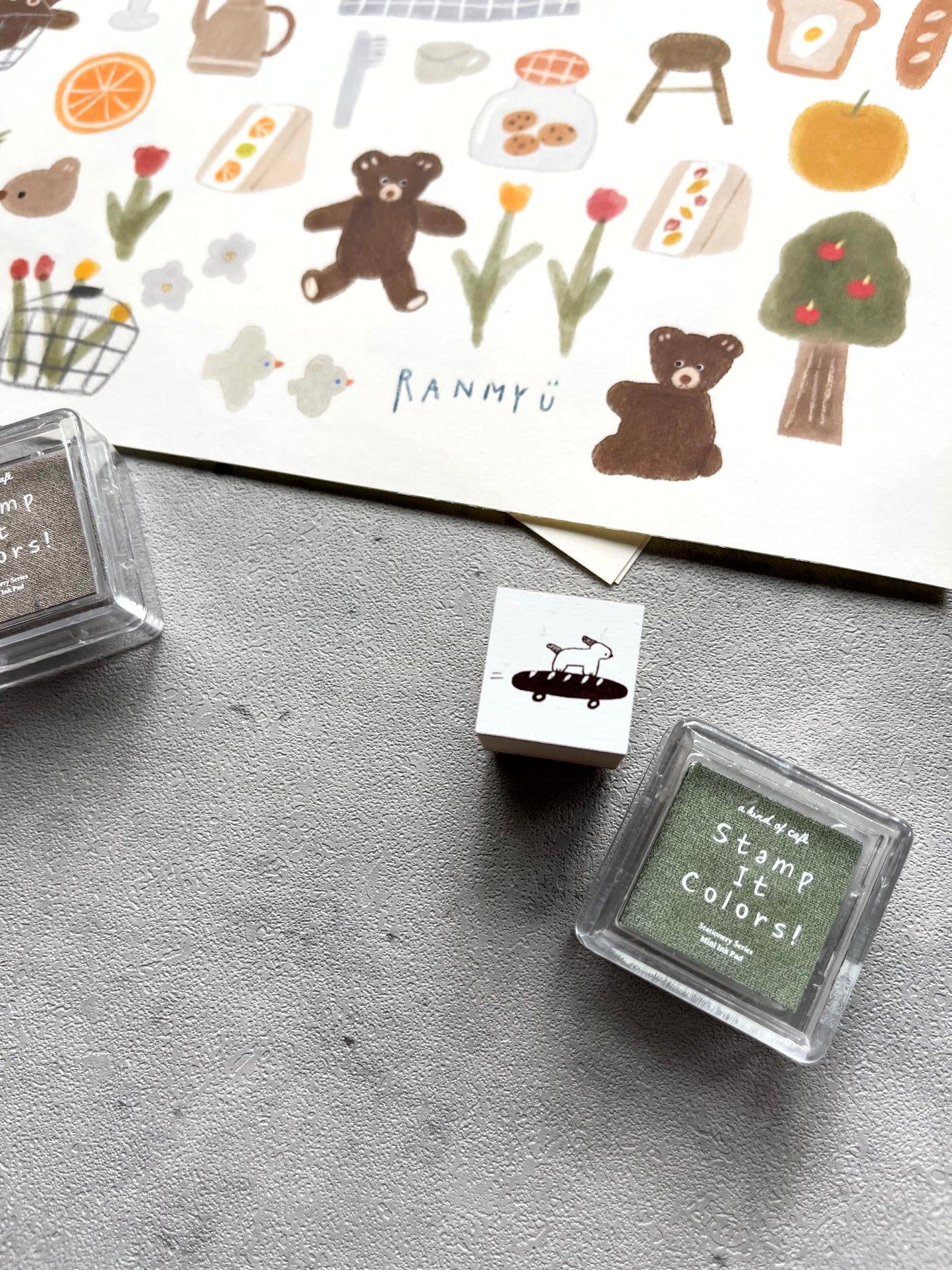 Ranmyu Rubber Stamps // 5 Designs