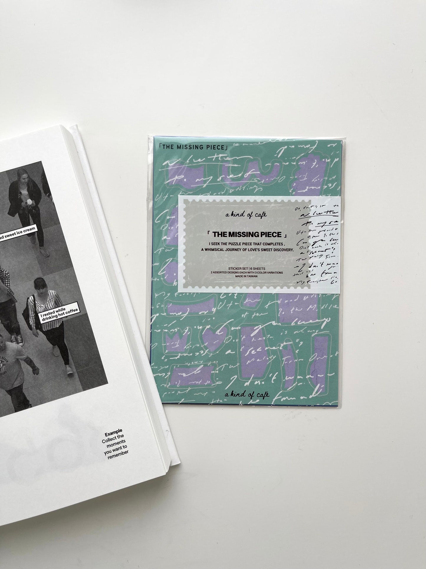 A kind of café The Missing Piece Sticker Pack