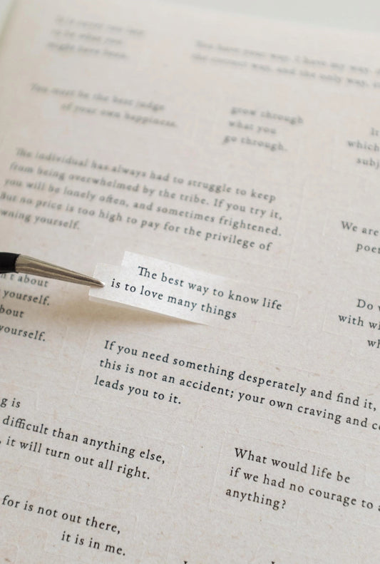 Day and Moment Collection of Words Sticker | 09