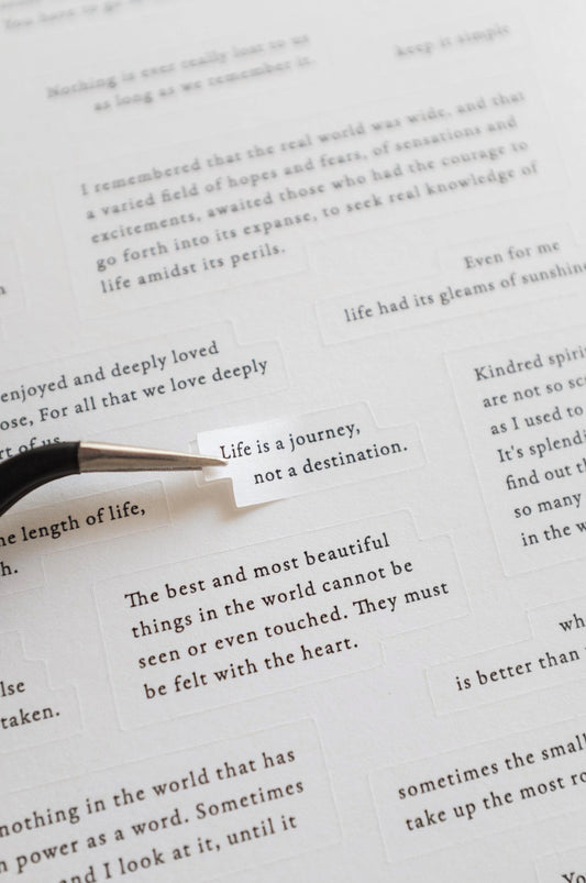 Day and Moment Collection of Words Sticker | 08