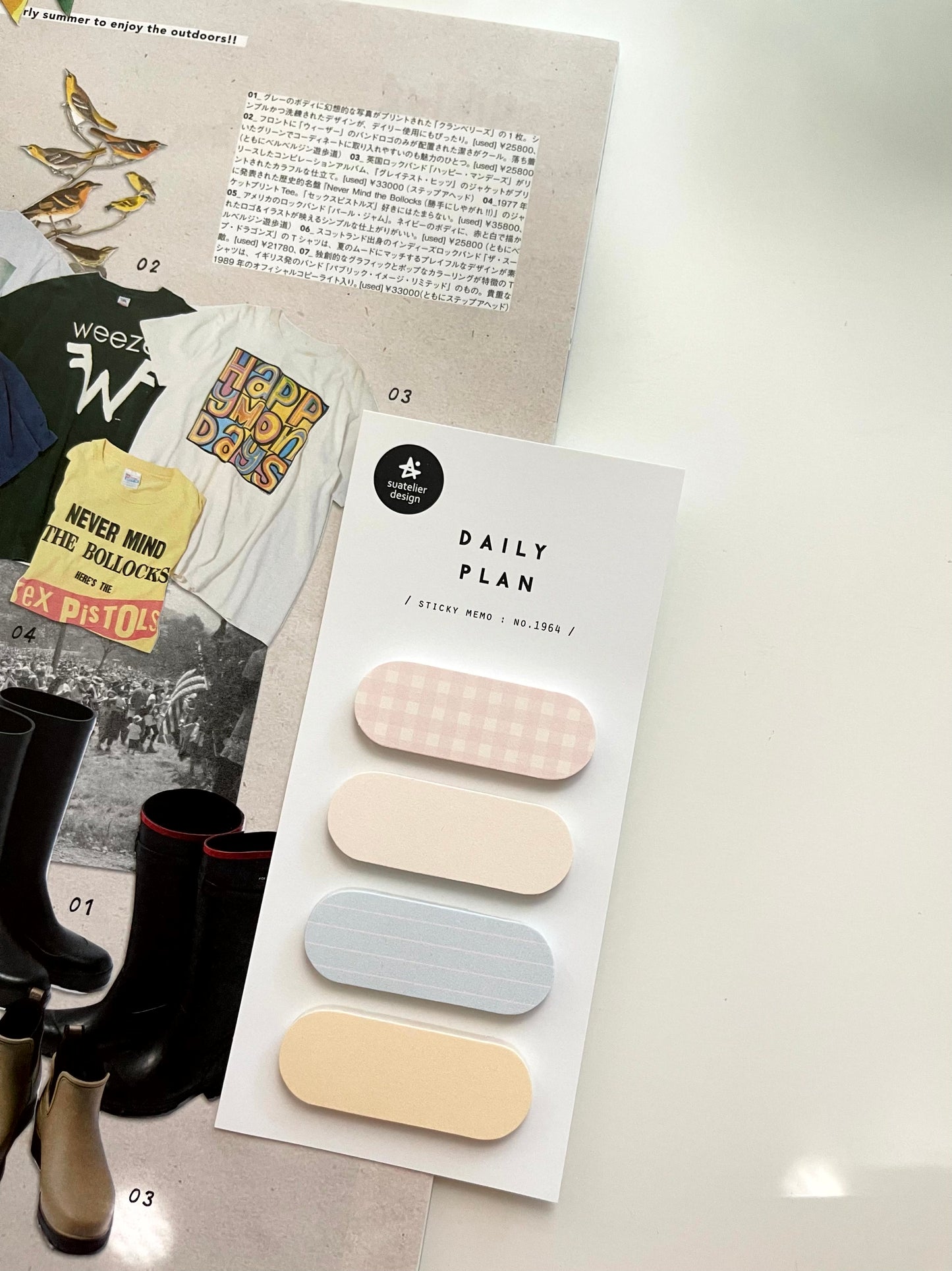 Suatelier daily Plan // no. 1964