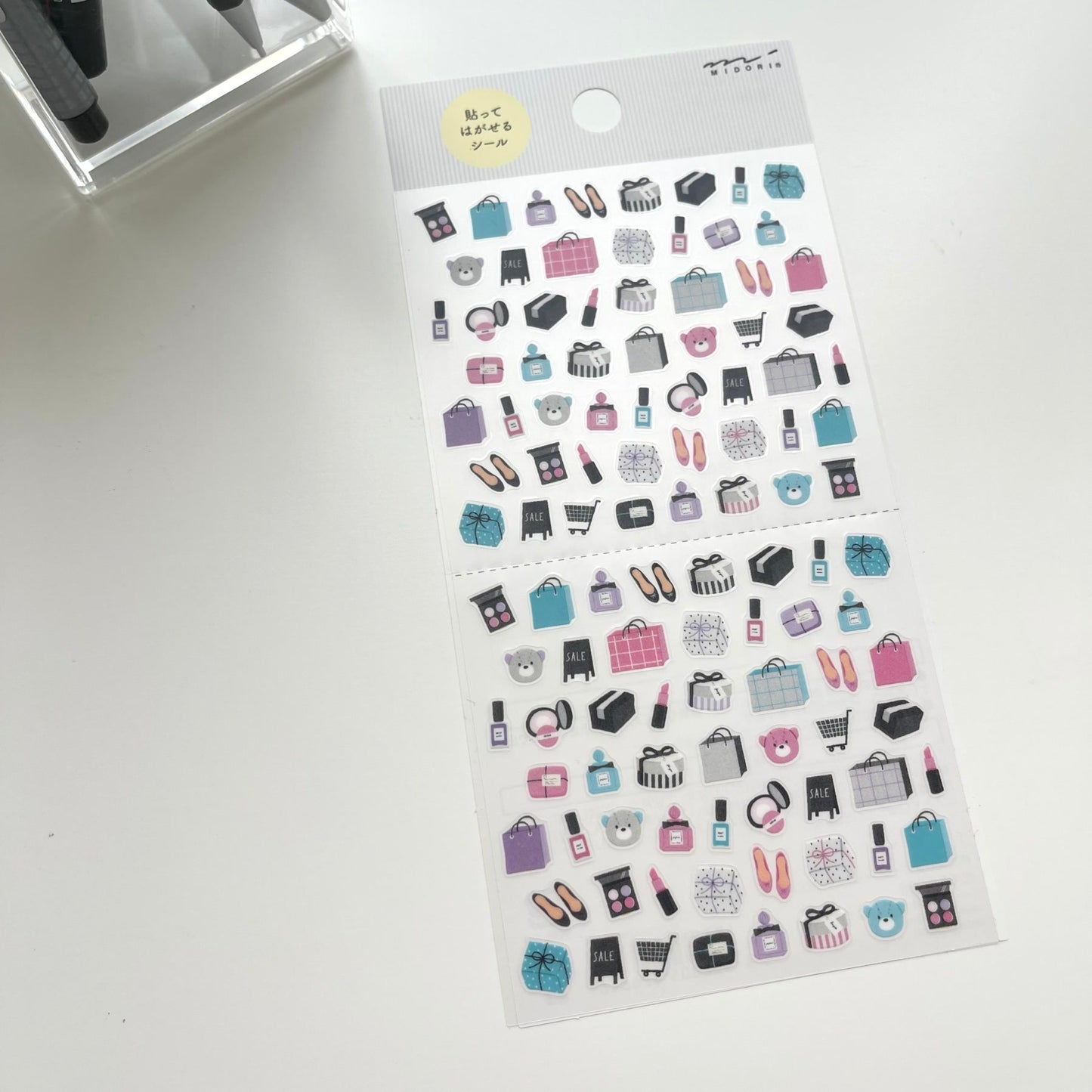 MIDORI Removable Fashion Planner Sticker