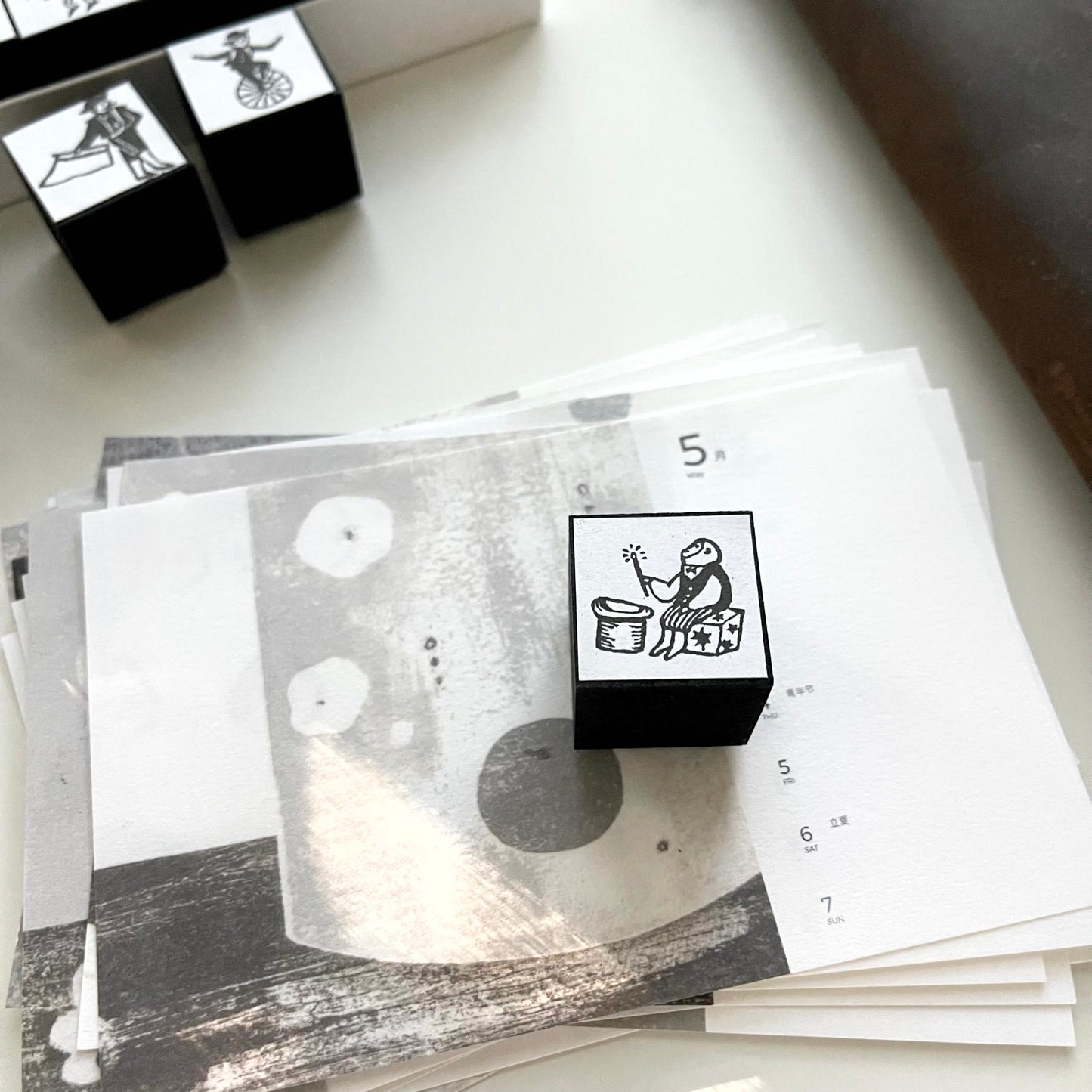 KOCKA Animal Series Rubber Stamp / 7 Designs