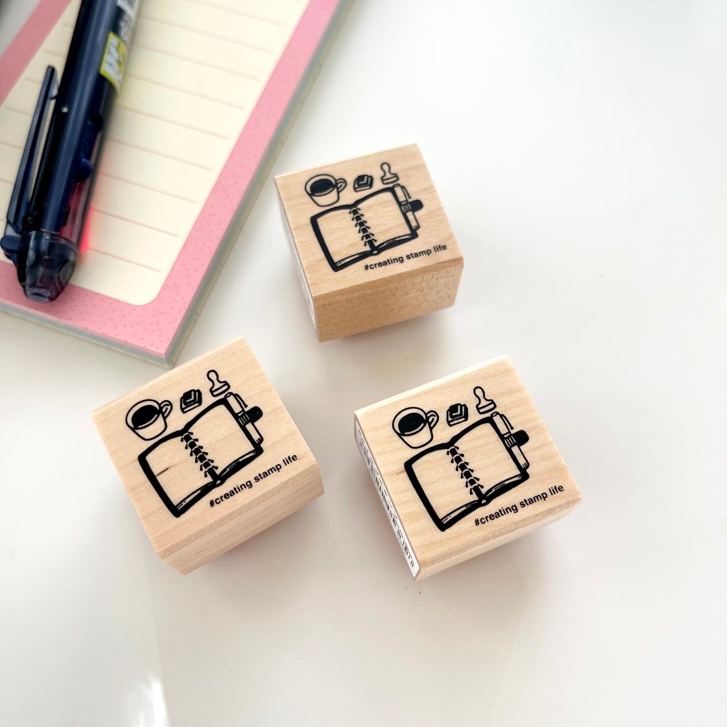 Kodomo No Kao Rubber Stamp / Journal
