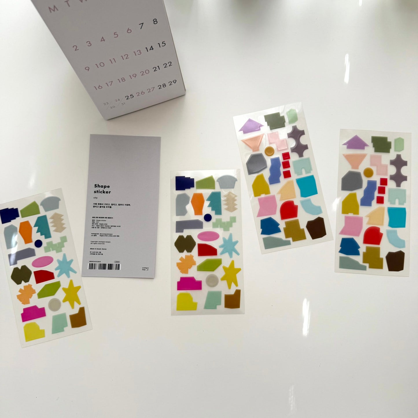 Analogue Keeper Shape Sticker // City