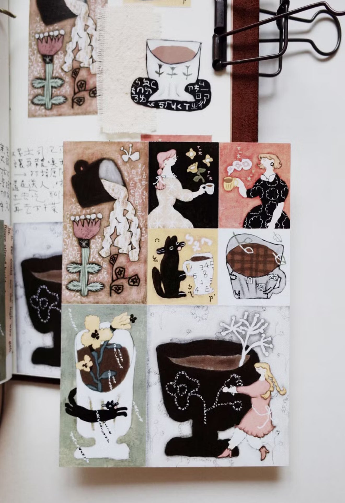 Misshoegg Drink Some Coffee Sticker Set