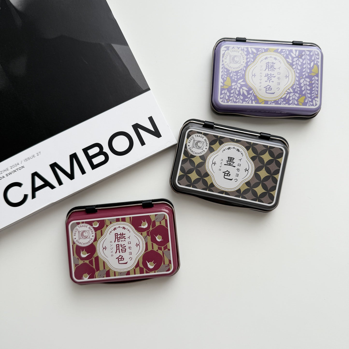 Shachihata 100 Year Anniversary Iromoyo Ink Pads / 3 Colors
